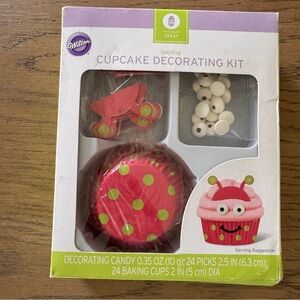 Wilton Ladybug Cupcake Decorating Kit - Red and Green